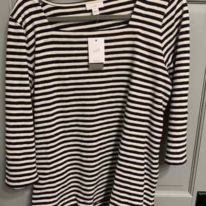 NWT J JILL MID SLEEVE SHIRT